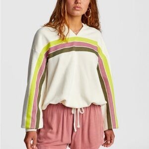 RVCA Striped Sweatshirt